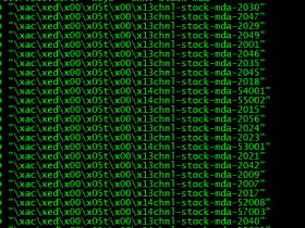 xargs: Warning: a NUL character occurred in the input.